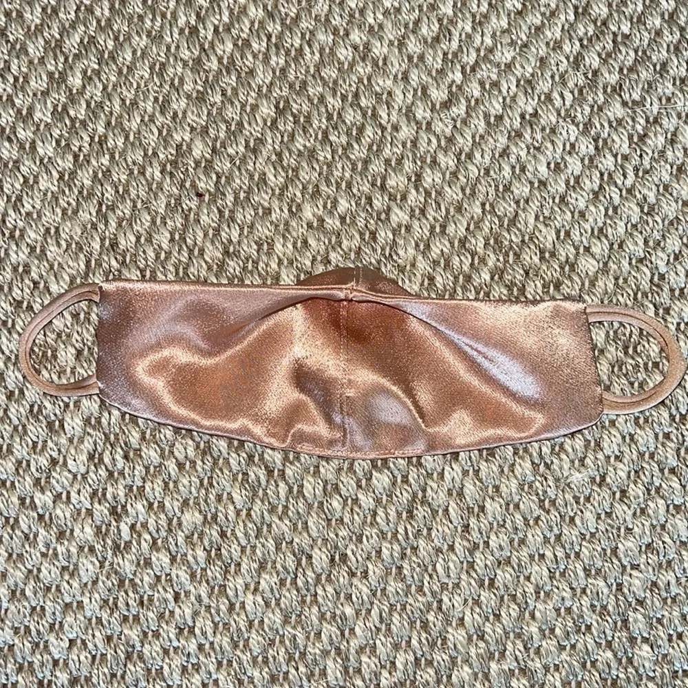 Zara Rose Blush Satin Mask